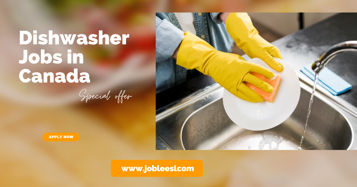 Dishwasher Jobs in Canada