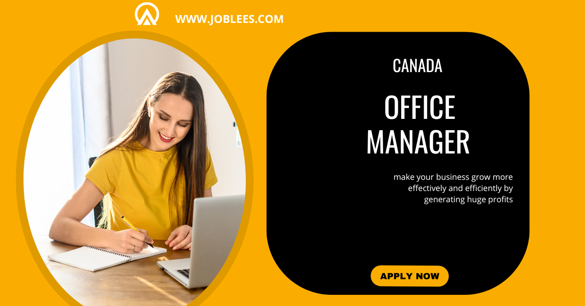 Office Manager Jobs in Canada