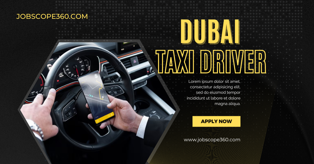 Dubai Taxi Driver Jobs