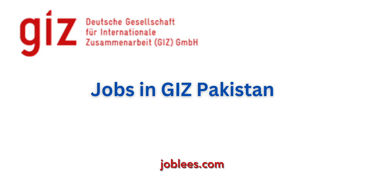 Career Opportunities in GIZ Pakistan