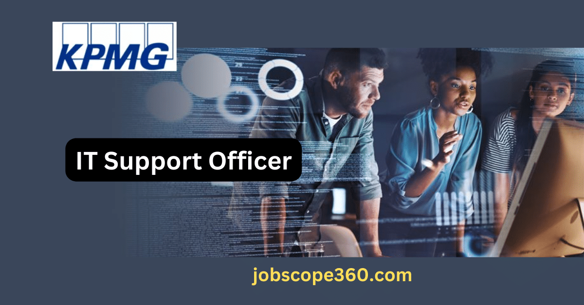 IT Support Officer Jobs in KPMG Pakistan
