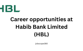 Career opportunities at Habib Bank Limited (HBL)