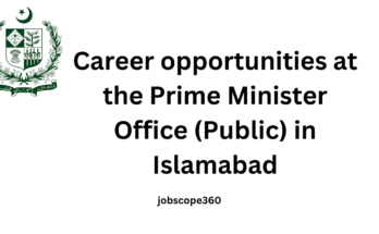 Career opportunities at the Prime Minister Office (Public) in Islamabad